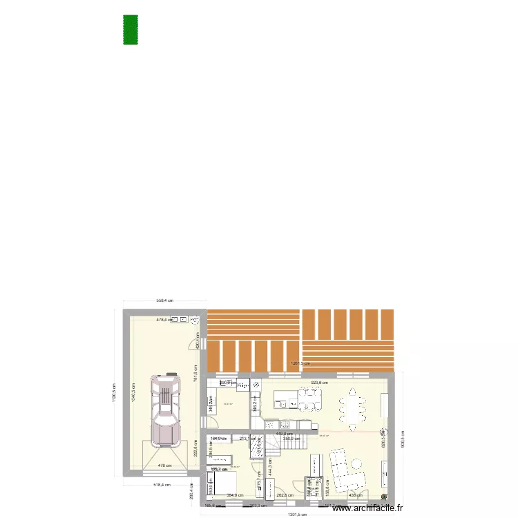 Dernier plan 9x13. Plan de 