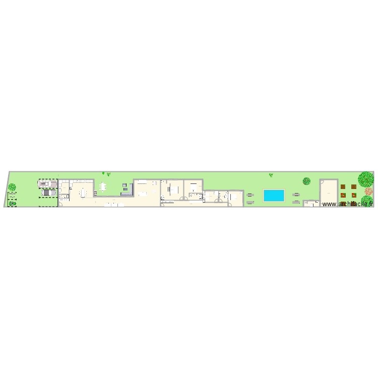 terrain medan. Plan de 0 pièce et 0 m2