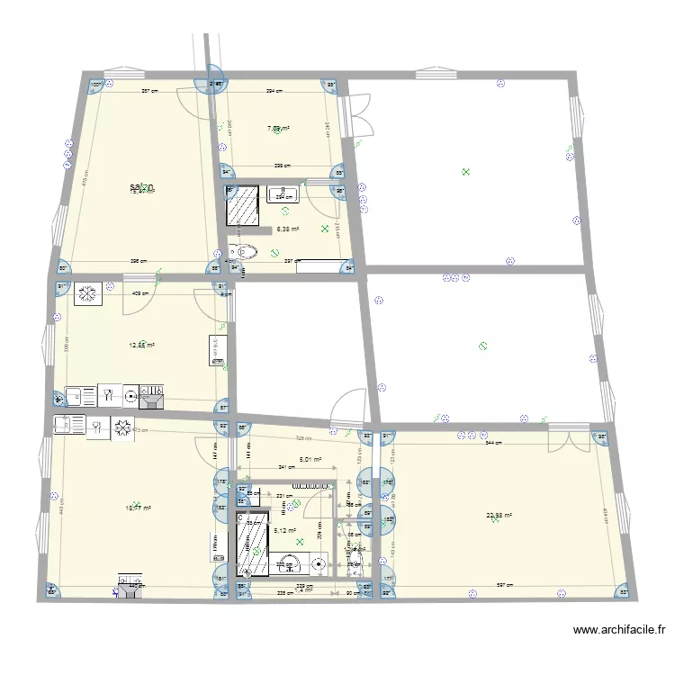 laporte 2eme. Plan de 