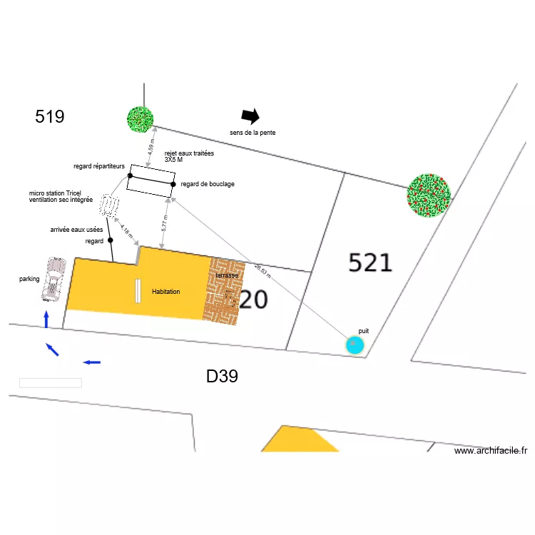 SPANC Meillac. Plan de 