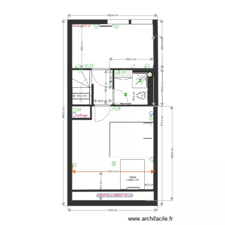 Projet les hauts du port. Plan de Projet les hauts du port. Plan de