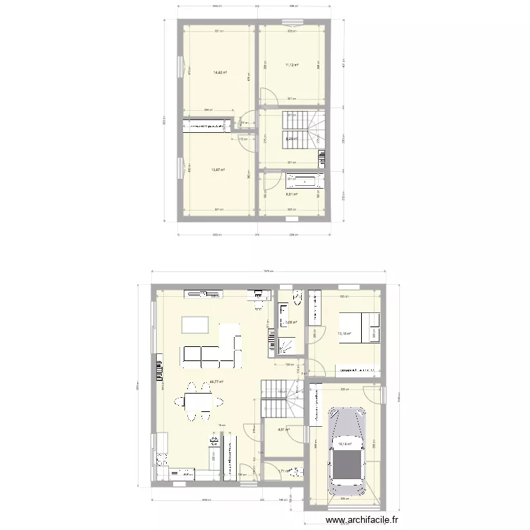 maison2. Plan de 
