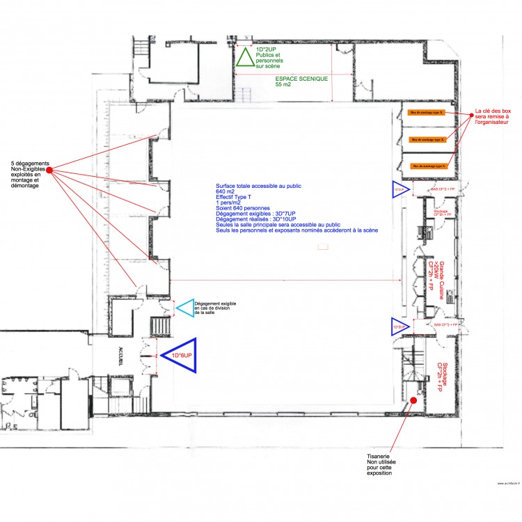 RDC Sécurité Artoulouse 2018. Plan de 0 pièce et 0 m2