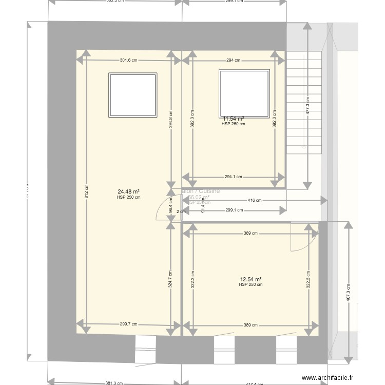 Plan Daniel. Plan de 0 pièce et 0 m2