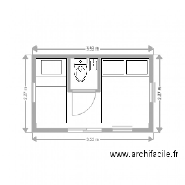 essai petite caravane 3. Plan de 0 pièce et 0 m2