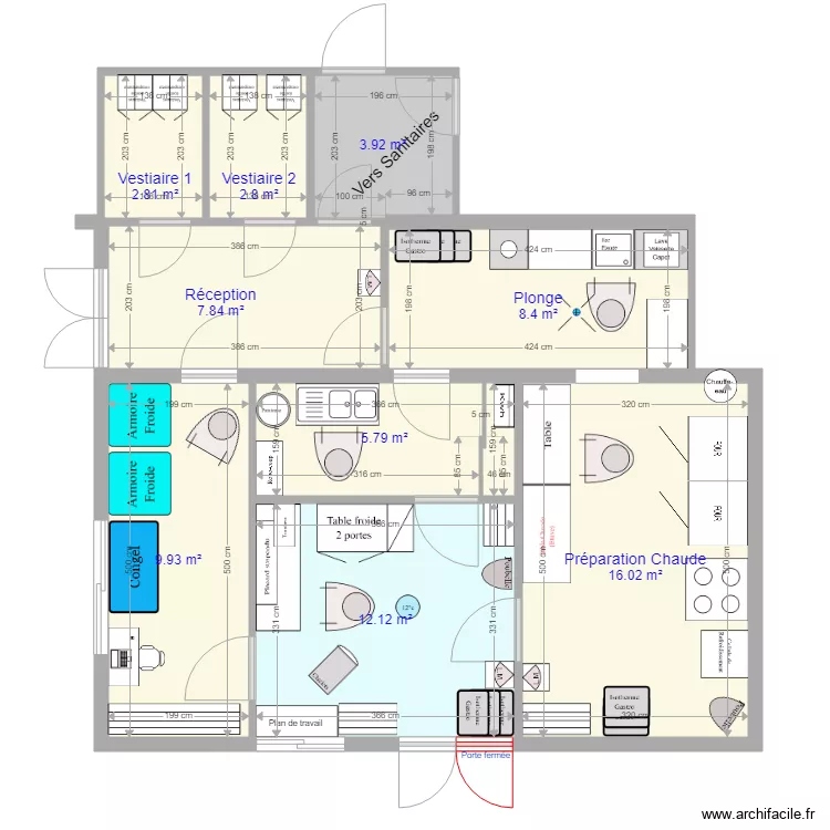Mazerolles 004. Plan de 
