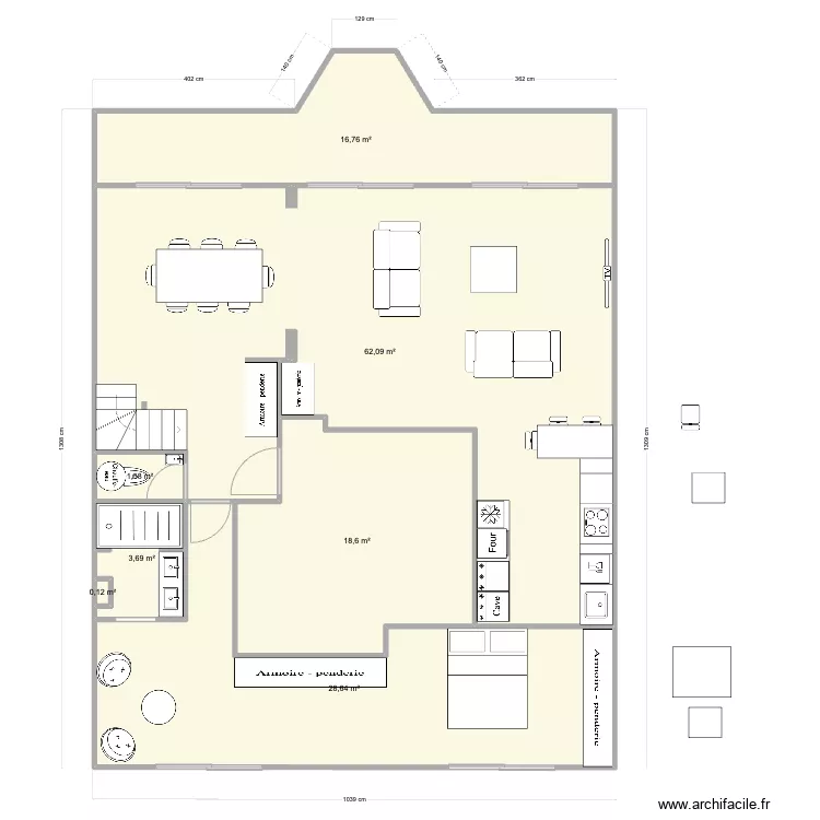 Pornichet De Gaulle RDC Base V6. Plan de Pornichet De Gaulle RDC Base V6. Plan de