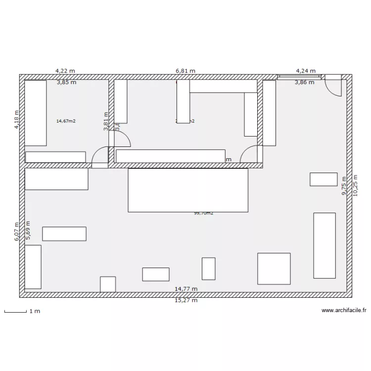 atelier maintenance. Plan de 