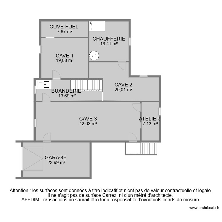 bi 8871 SOUS SOL . Plan de 0 pièce et 0 m2