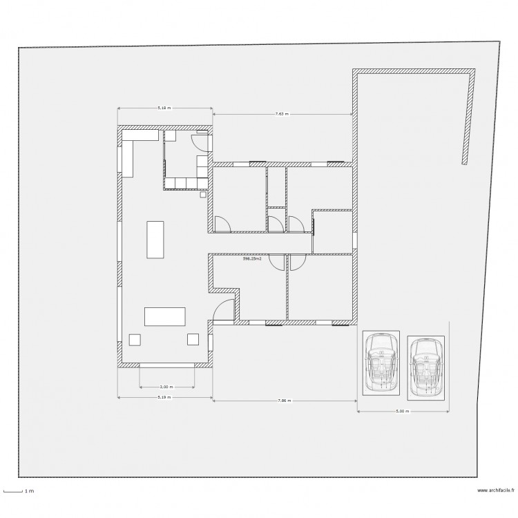 type AKABois. Plan de 0 pièce et 0 m2
