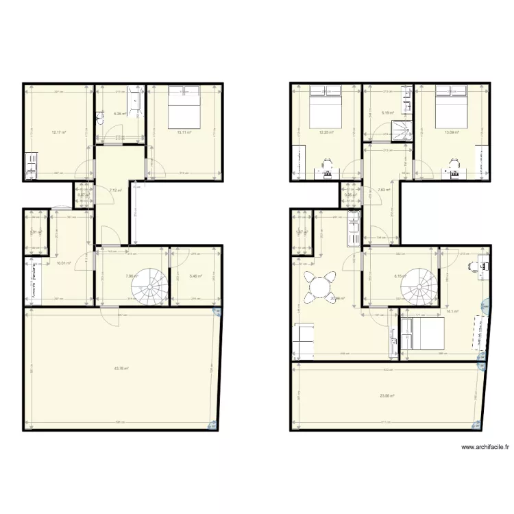46 croix de seguey. Plan de 