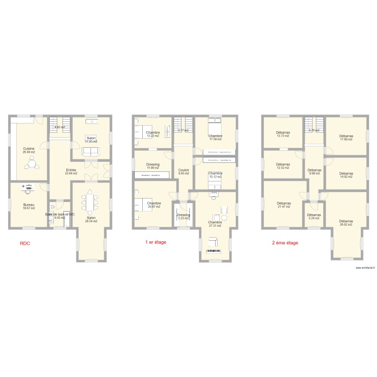 GEORGES. Plan de 0 pièce et 0 m2 GEORGES. Plan de 0 pièce et 0 m2