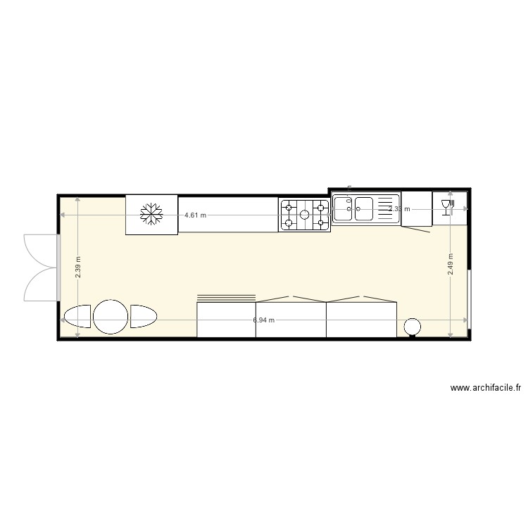 ESPACE CUISINE. Plan de 0 pièce et 0 m2