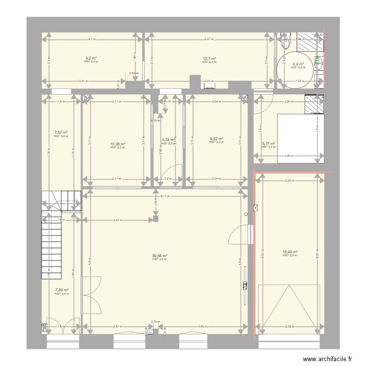 RDC 02 v0. Plan de 0 pièce et 0 m2