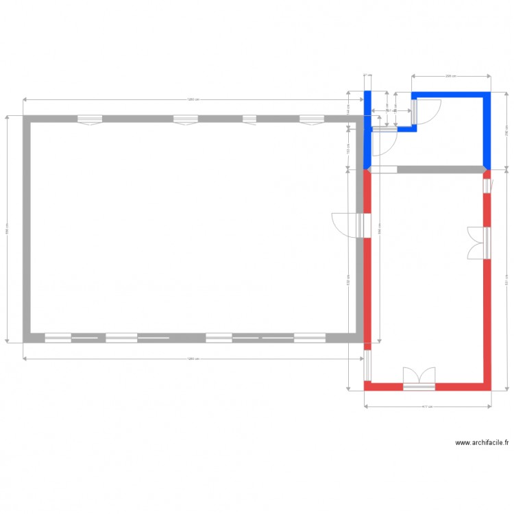 Peinture maison Exterieur. Plan de 0 pièce et 0 m2