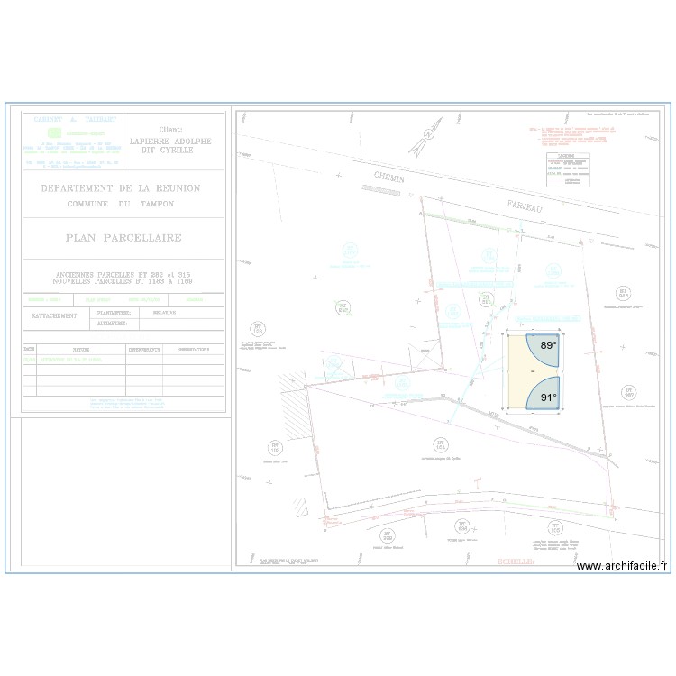 Maison. Plan de 1 pièce et 144 m2