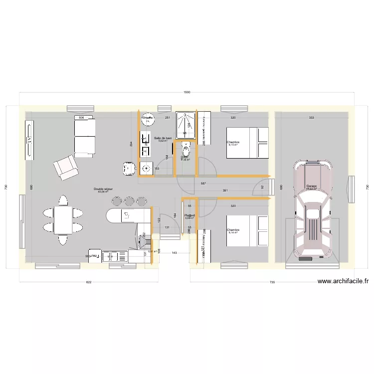 Garage_D_Porte_D. Plan de 0 pièce et 0 m2 Garage_D_Porte_D. Plan de 0 pièce et 0 m2