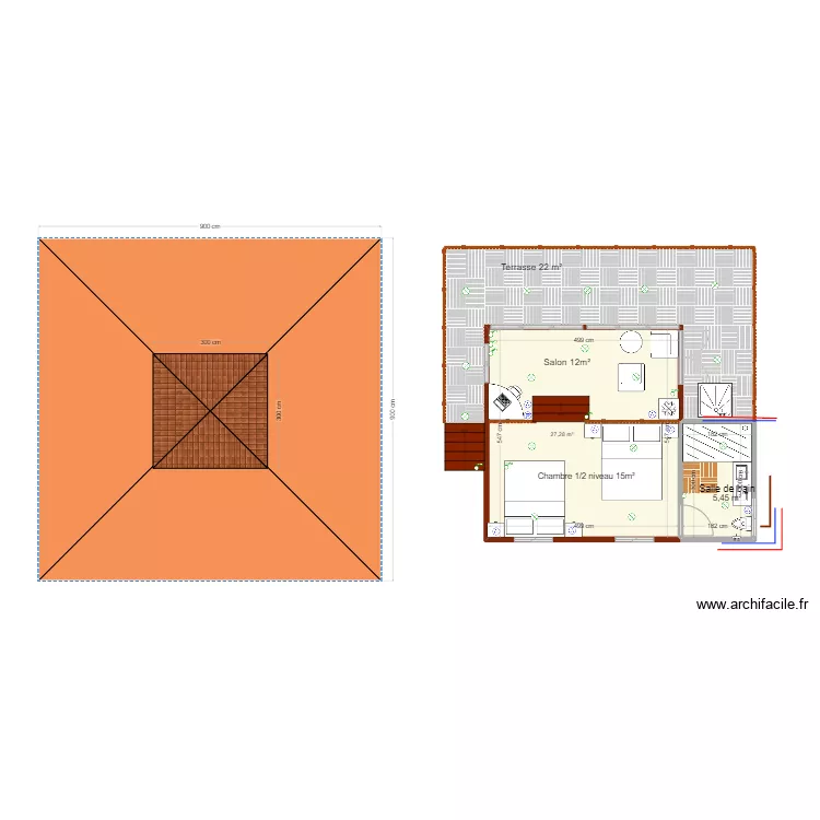 Santa Maria. Plan de 