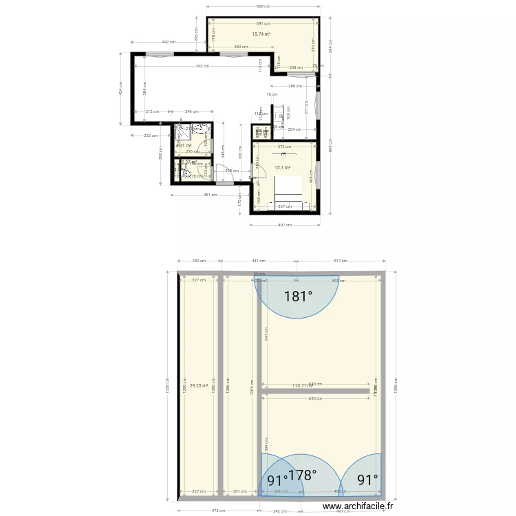 Nouveau plan appartement 2. Plan de 