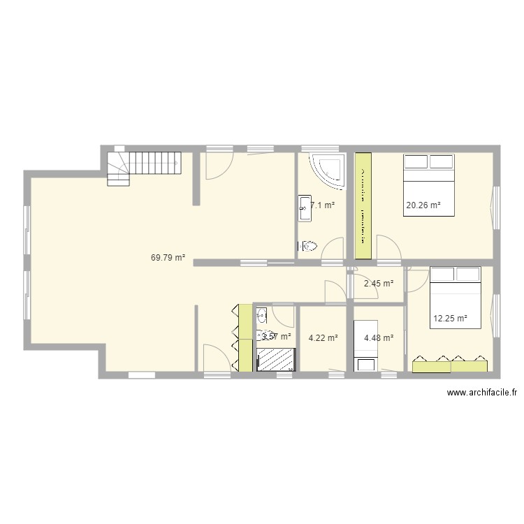 maisonauxonne2sansmeubles. Plan de 0 pièce et 0 m2