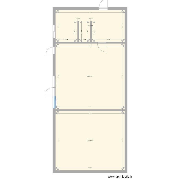 pond 2. Plan de 0 pièce et 0 m2