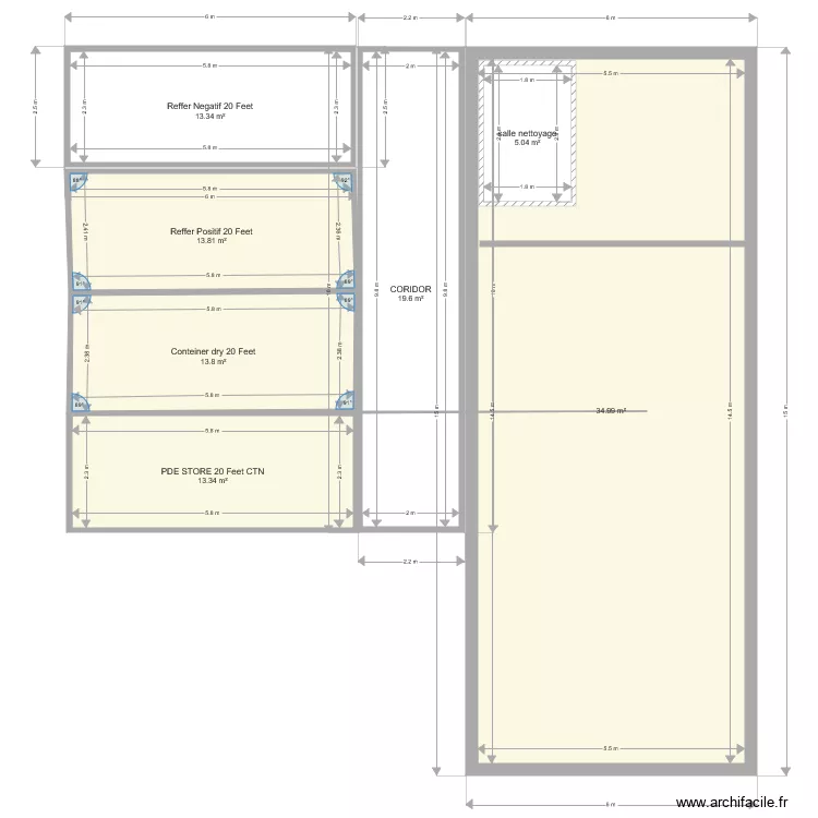 restaurant. Plan de restaurant. Plan de