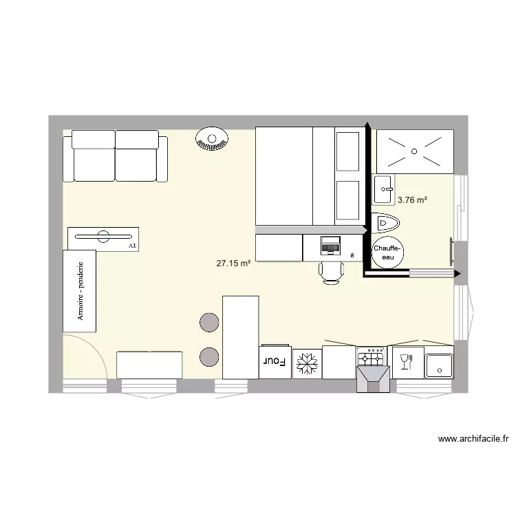 Maisonnette 3. Plan de Maisonnette 3. Plan de