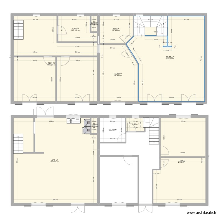 L'atelier. Plan de 0 pièce et 0 m2