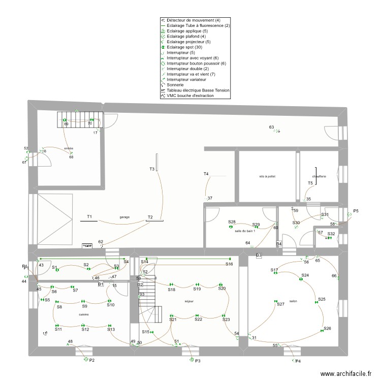 vienville RdeC Eclairage. Plan de 0 pièce et 0 m2