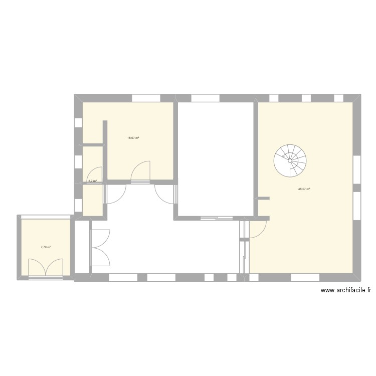Syndicat d'Initiative. Plan de 0 pièce et 0 m2
