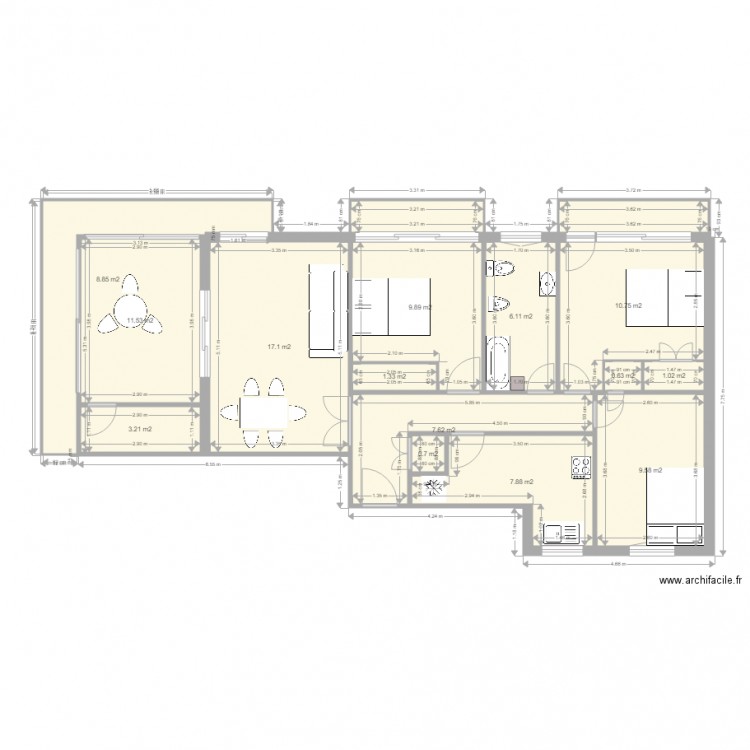 Balears 25. Plan de 0 pièce et 0 m2