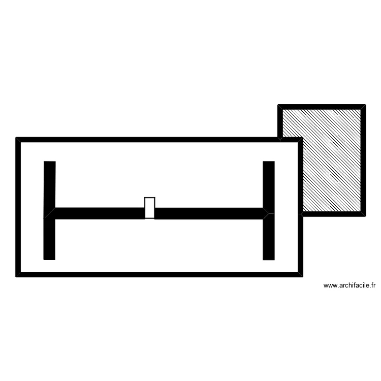 Maison Combles. Plan de 2 et 133 m² Maison Combles. Plan de 2 et 133 m²