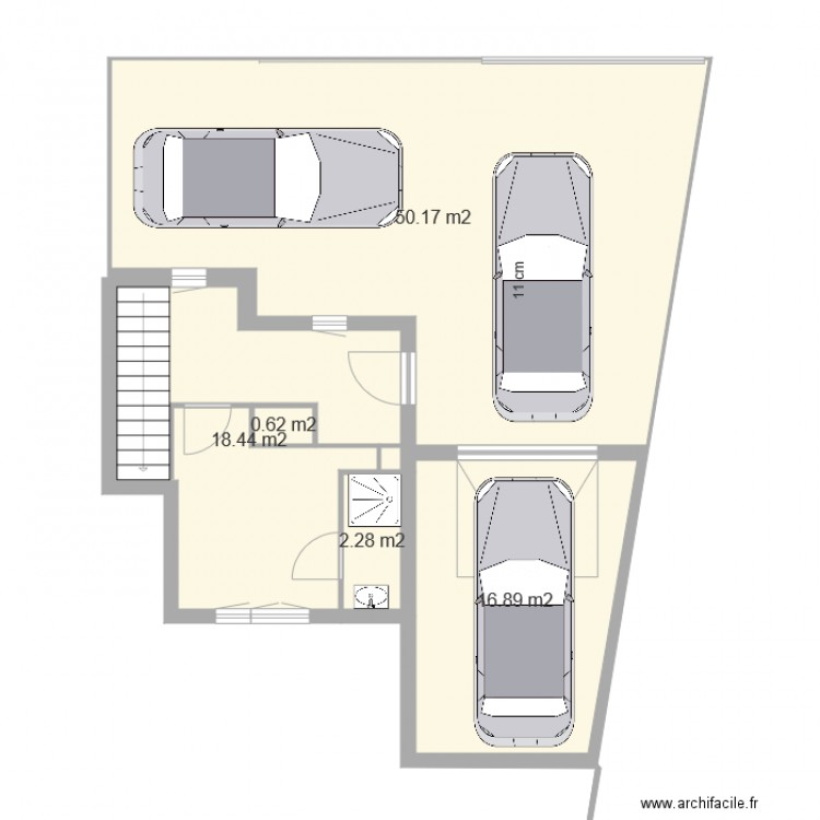 Le Plessis cours. Plan de 0 pièce et 0 m2