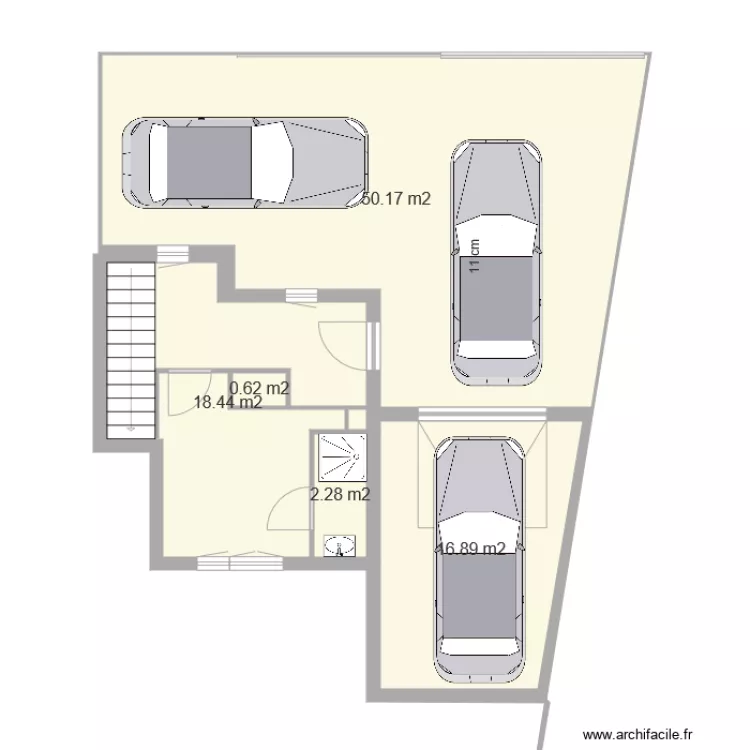 Le Plessis cours. Plan de Le Plessis cours. Plan de