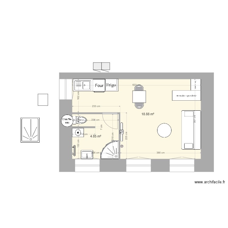 RDC 2. Plan de 0 pièce et 0 m2