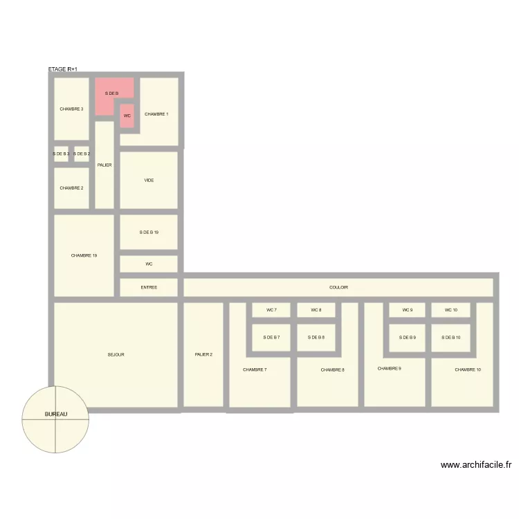 BROUSSAC R1. Plan de BROUSSAC R1. Plan de