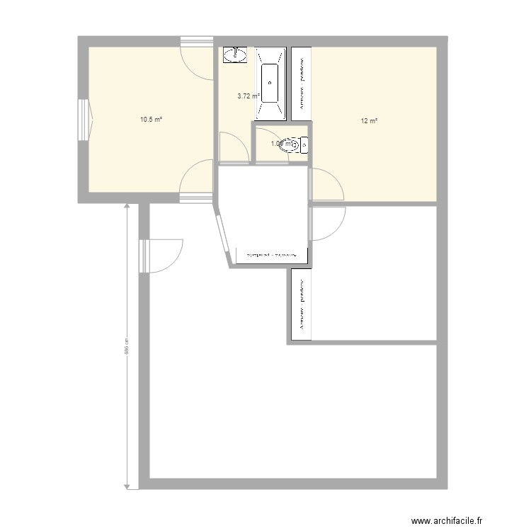 Maison Solaure en Diois. Plan de 0 pièce et 0 m2