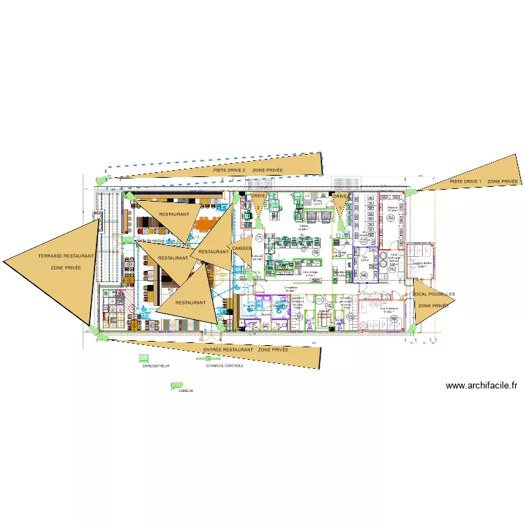 BURGER KING DAVEZIEUX Vid&eacute;o . Plan de 