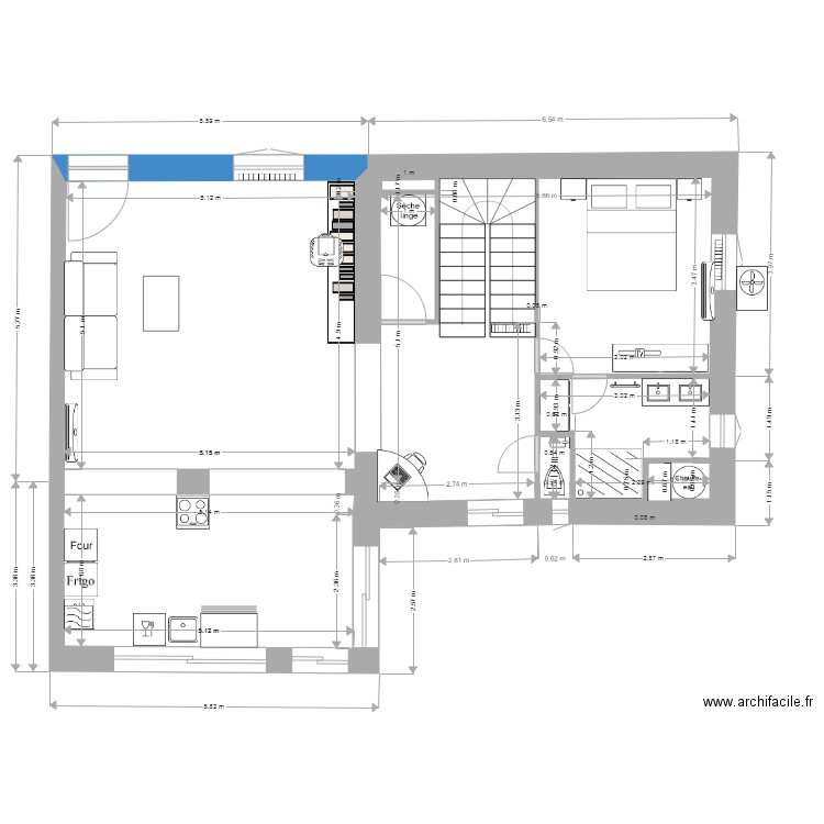 maison . Plan de 0 pièce et 0 m2