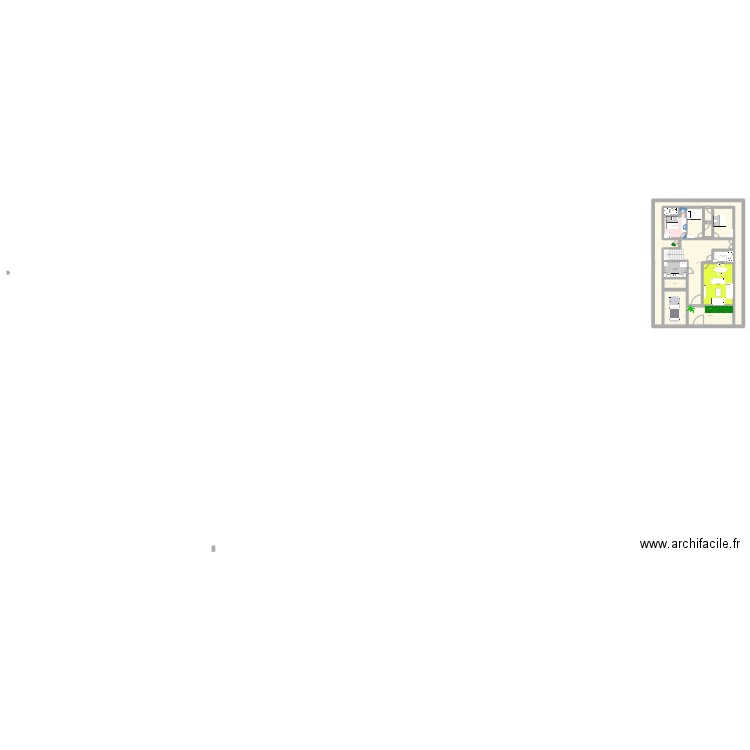 MAISON socle. Plan de 0 pièce et 0 m2