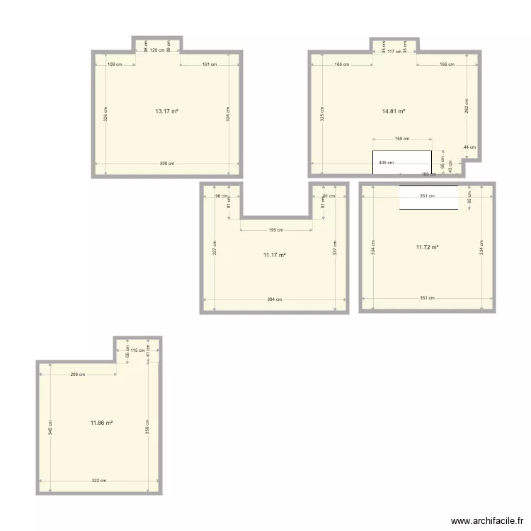 sol chambre. Plan de 