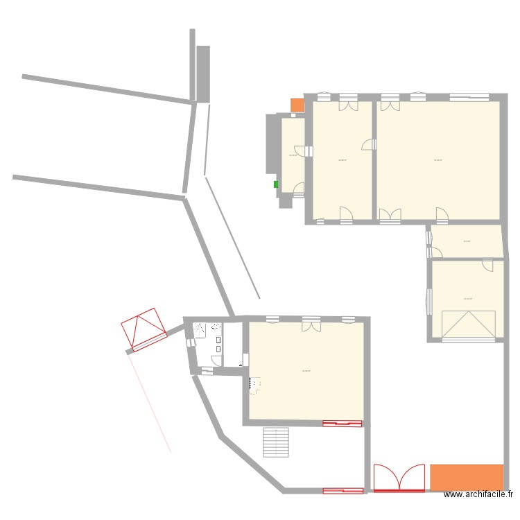 Ferme dimensions réelles. Plan de 0 pièce et 0 m2