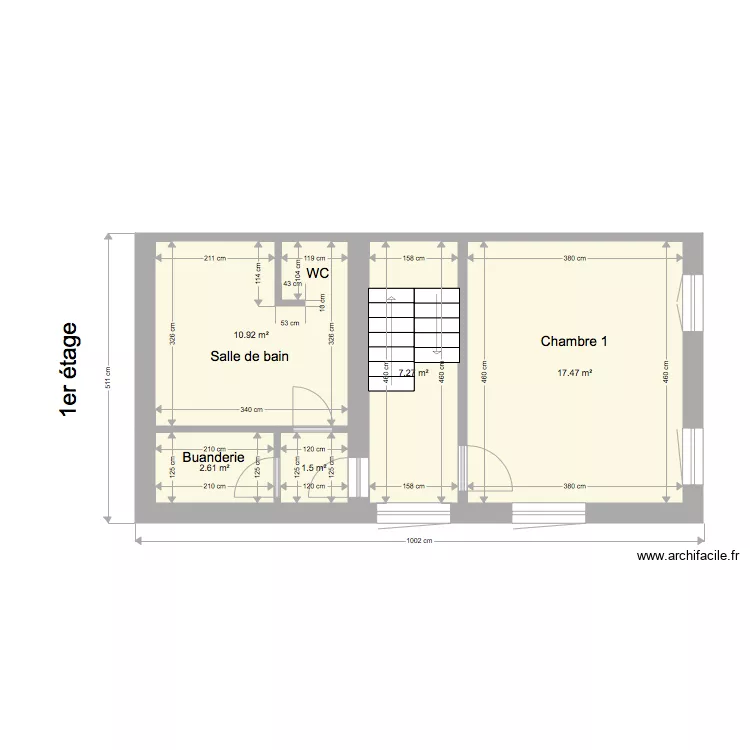 Doha 1er &eacute;tage. Plan de 