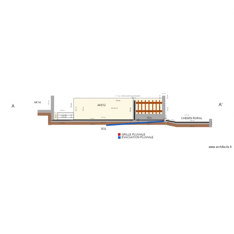 STATIONNEMENT. Plan de 0 pièce et 0 m2