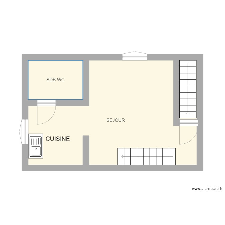 noyon. Plan de 0 pièce et 0 m2