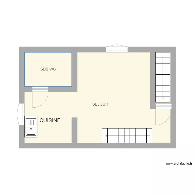 noyon. Plan de 