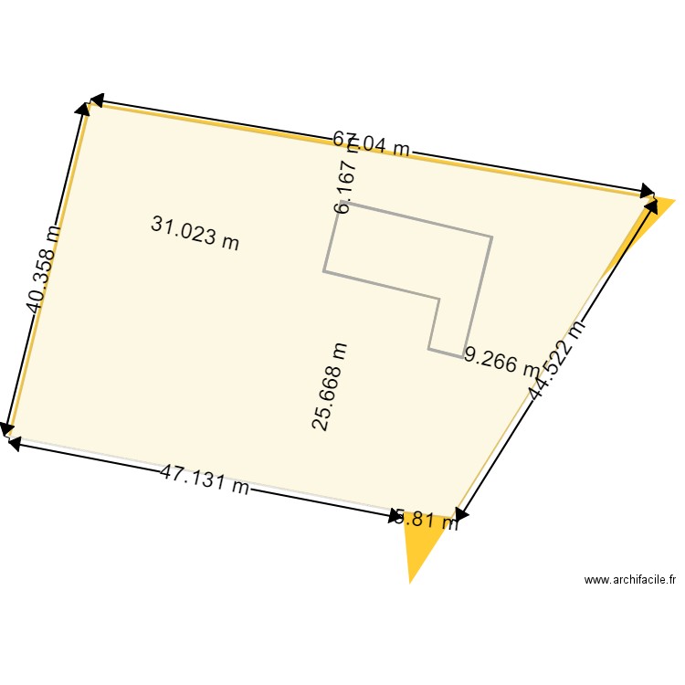 plan de masse  dp2 echelle 400eme. Plan de 0 pièce et 0 m2