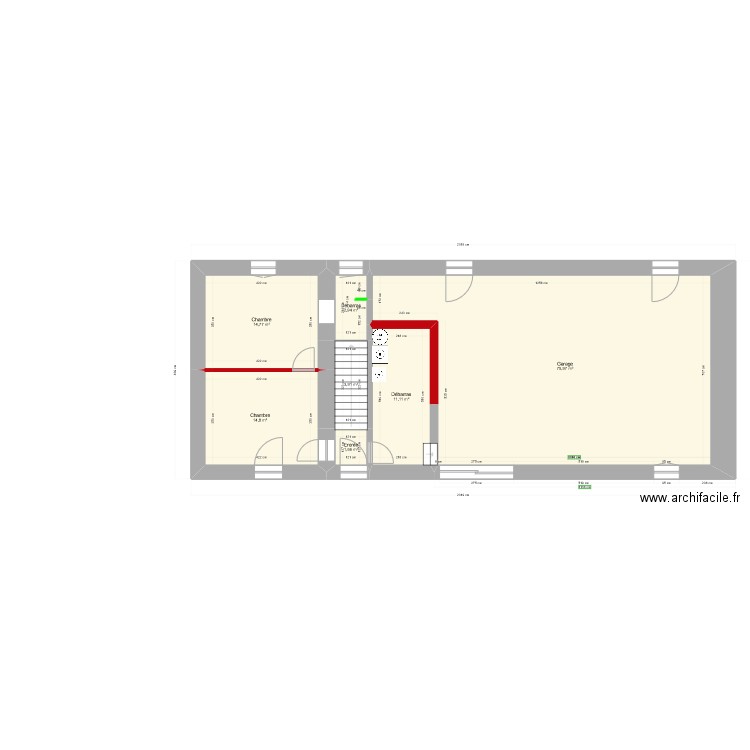 st christol cuisine EST. Plan de 0 pièce et 0 m2