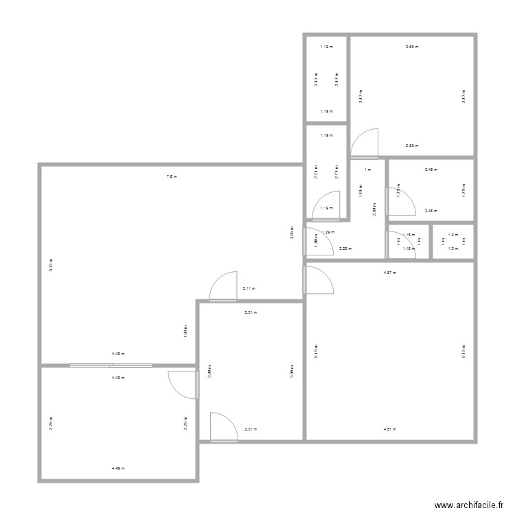 projet01. Plan de 0 pièce et 0 m2