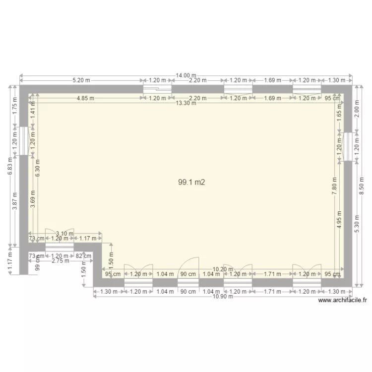 la maison de la mamette. Plan de la maison de la mamette. Plan de